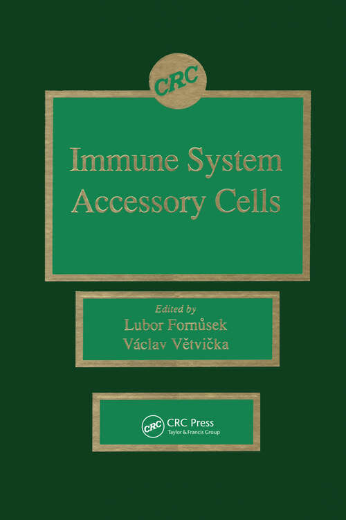 Book cover of Immune System Accessory Cells