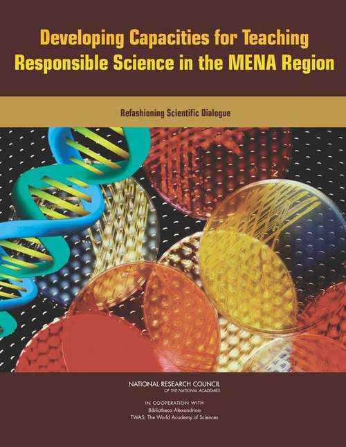 Book cover of Developing Capacities for Teaching Responsible Science in the MENA Region