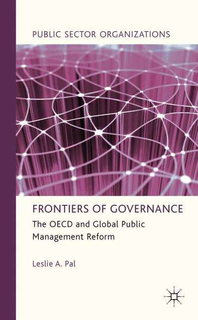 Book cover of Frontiers of Governance