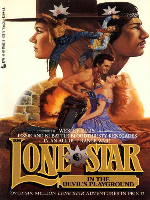 Book cover of Lone Star in the Devil's Playground (Lone Star #106)