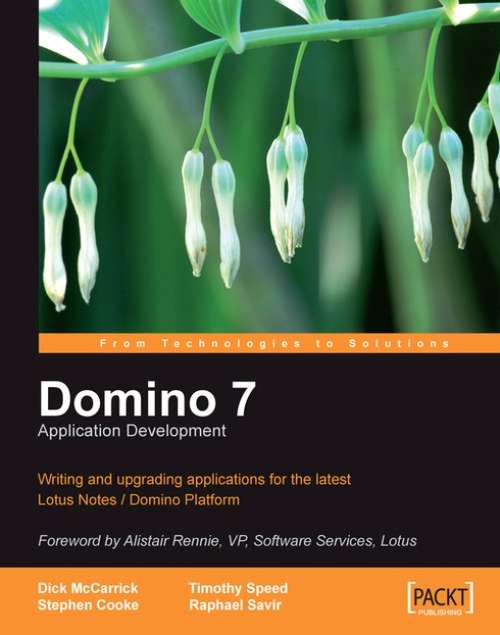Book cover of Domino 7 Lotus Notes Application Development