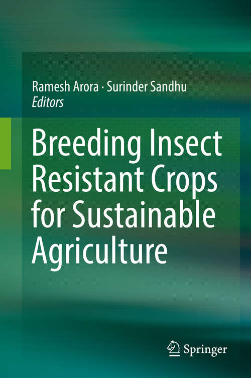 Book cover of Breeding Insect Resistant Crops for Sustainable Agriculture