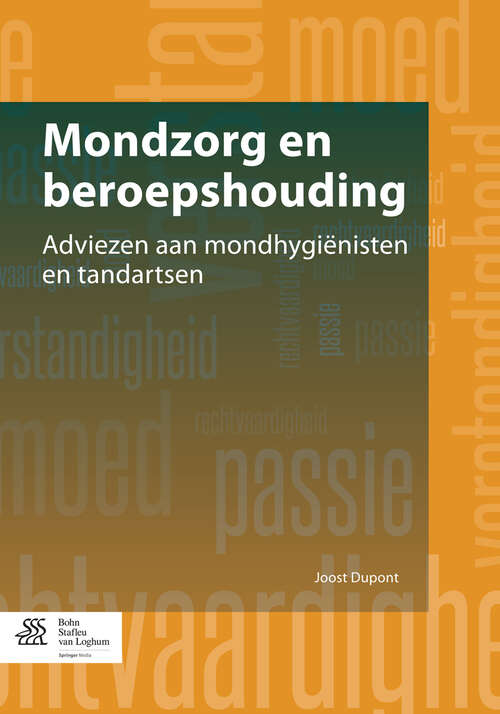 Book cover of Mondzorg en beroepshouding