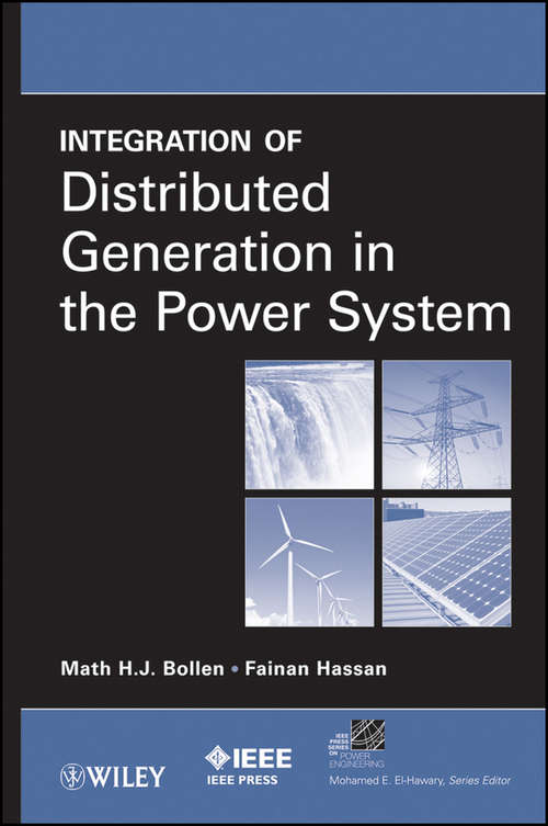 Book cover of Integration of Distributed Generation in the Power System