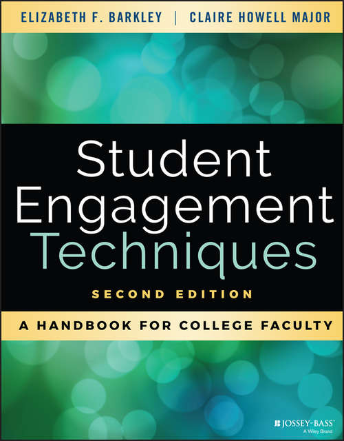 Book cover of Student Engagement Techniques: A Handbook for College Faculty (2)