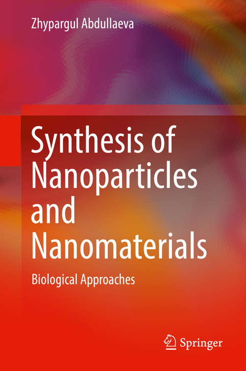 Book cover of Synthesis of Nanoparticles and Nanomaterials