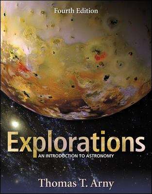Book cover of Explorations: An Introduction to Astronomy (4th edition)