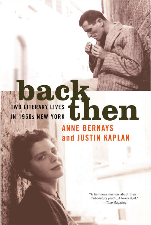 Book cover of Back Then: Two Literary Lives in 1950s New York