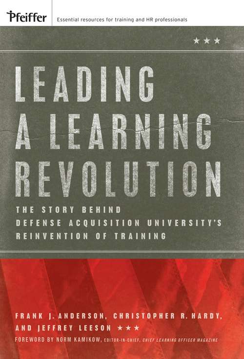 Book cover of Leading a Learning Revolution