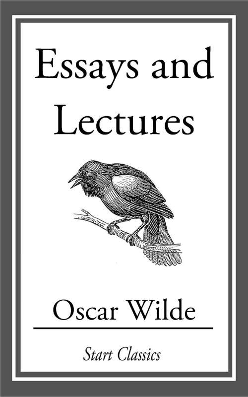 Book cover of Essays and Lectures