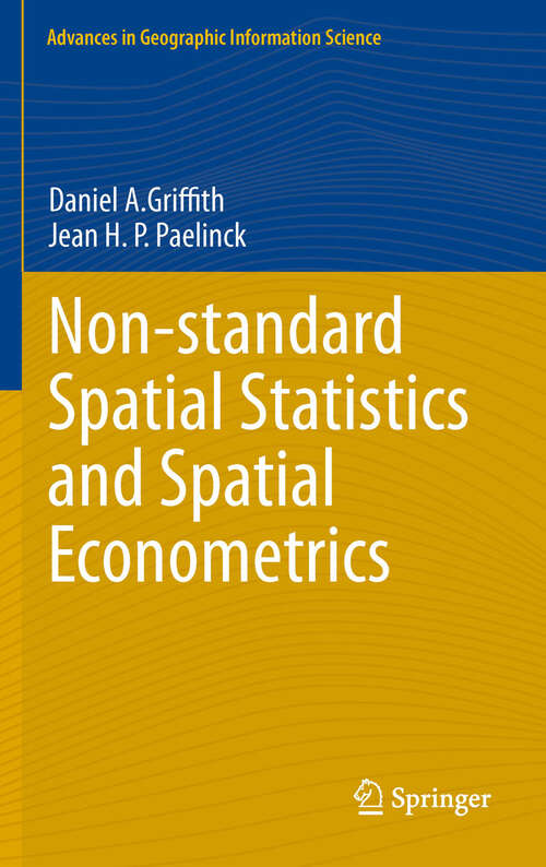 Book cover of Non-standard Spatial Statistics and Spatial Econometrics