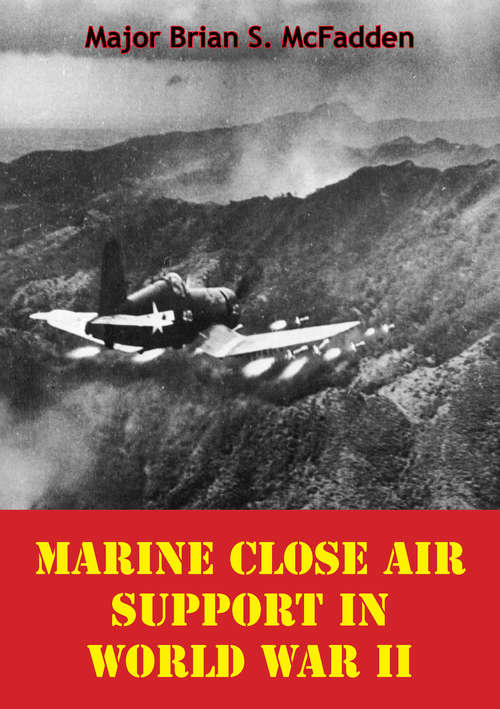 Book cover of Marine Close Air Support In World War II