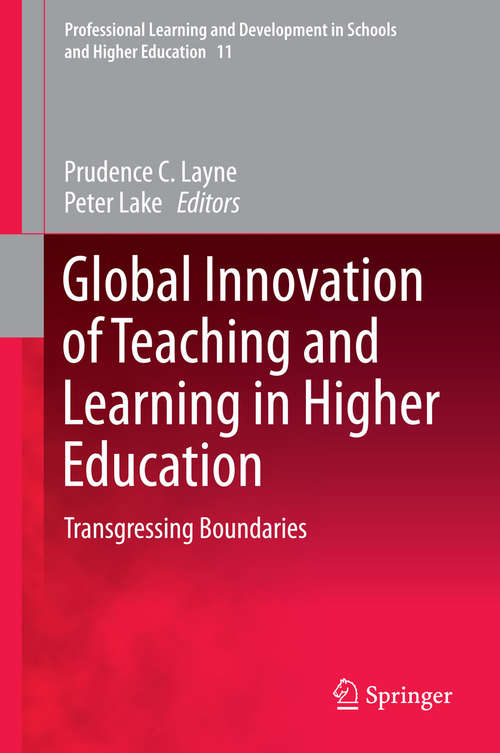 Book cover of Global Innovation of Teaching and Learning in Higher Education