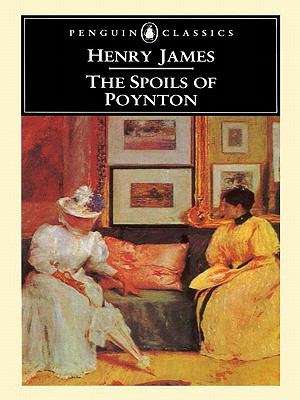 Book cover of The Spoils of Poynton