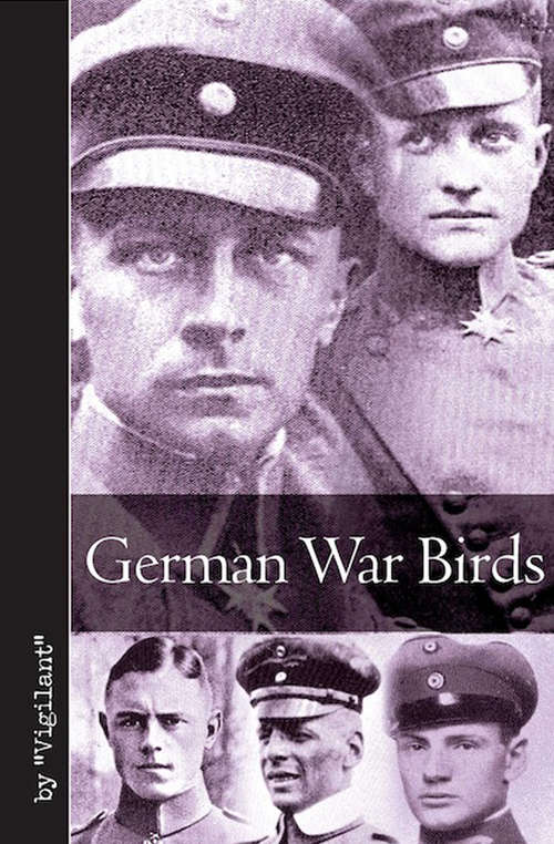 Book cover of German War Birds (Vintage Aviation Library)