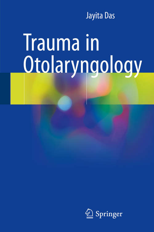 Book cover of Trauma in Otolaryngology