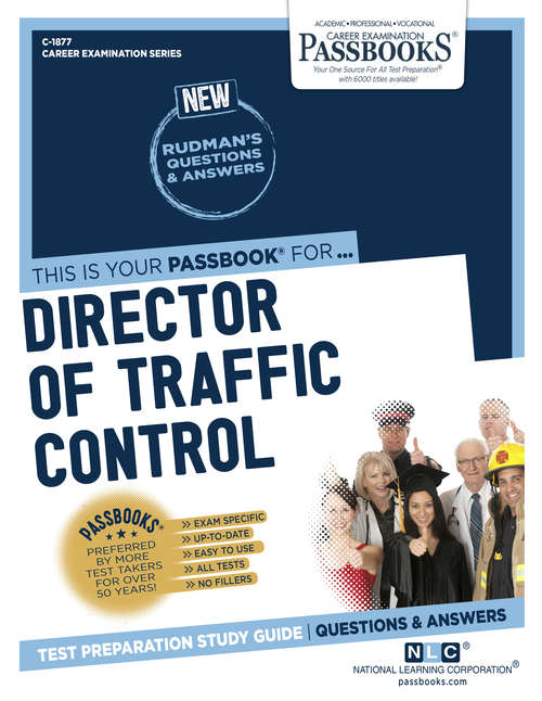 Book cover of Director of Traffic Control: Passbooks Study Guide (Career Examination Series)