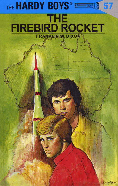 Book cover of Hardy Boys 57: The Firebird Rocket