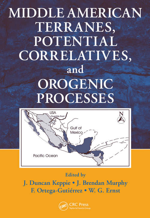 Cover image of Middle American Terranes, Potential Correlatives, and Orogenic Processes