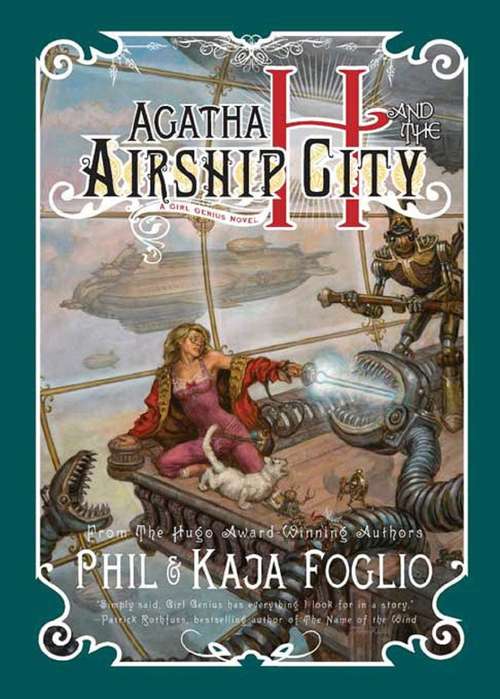 Book cover of Agatha H. and the Airship City