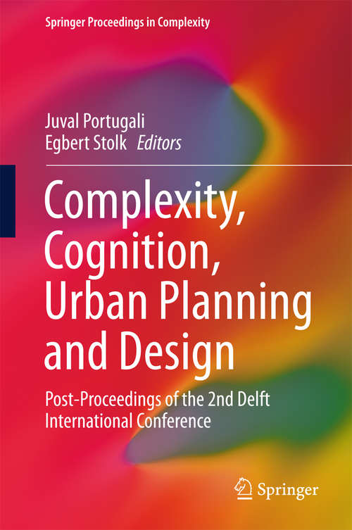 Book cover of Complexity, Cognition, Urban Planning and Design