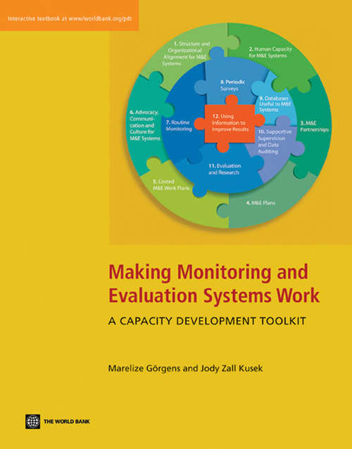 Book cover of Making Monitoring and Evaluation Systems Work: A Capacity Development Toolkit