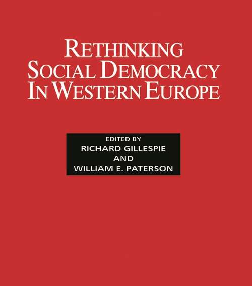 Rethinking Social Democracy in Western Europe