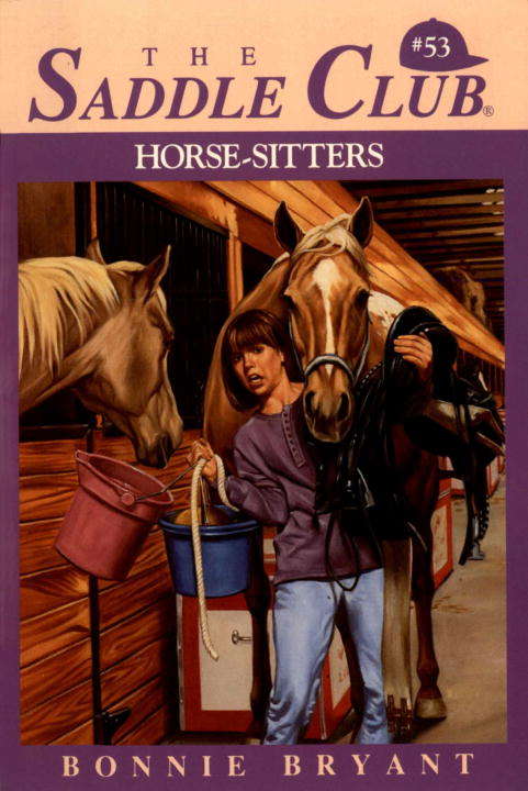 Book cover of Horse-Sitters (Saddle Club #53)