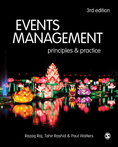 Events Management: Principles and Practice