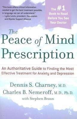 Book cover of The Peace of Mind Prescription