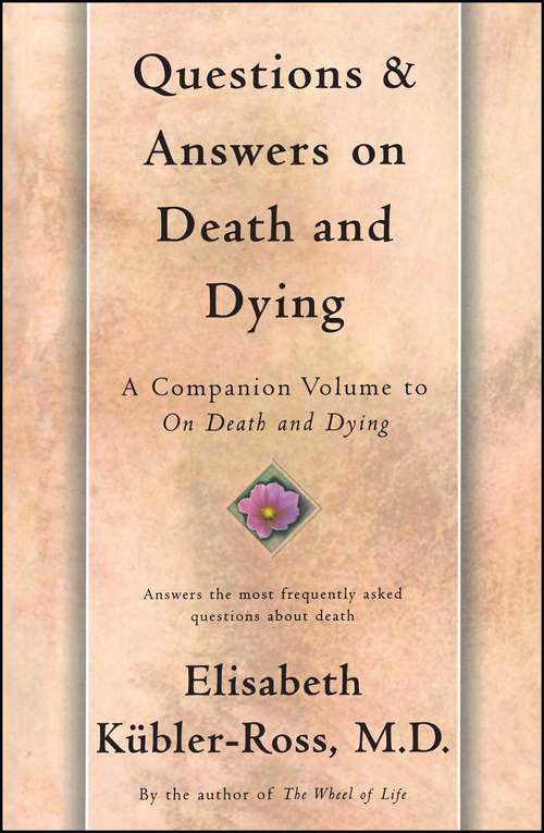 Book cover of Questions and Answers on Death and Dying