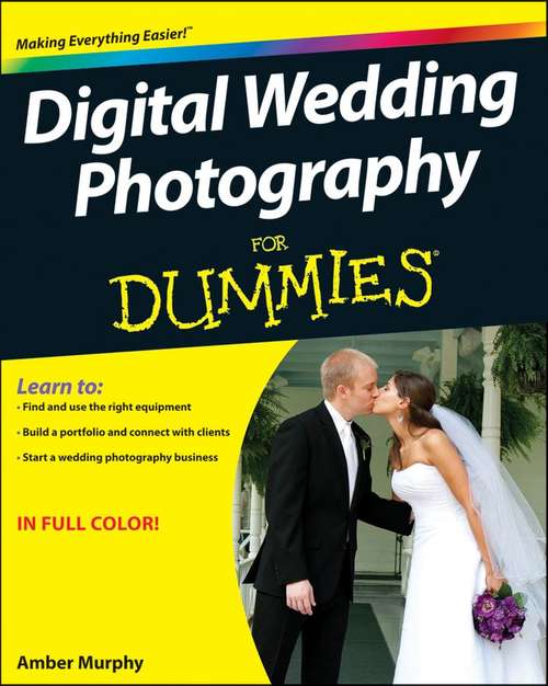 Book cover of Digital Wedding Photography For Dummies