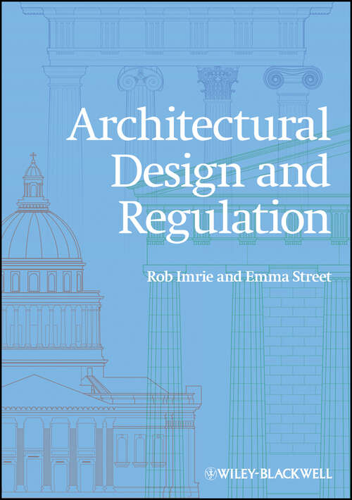 Book cover of Architectural Design and Regulation