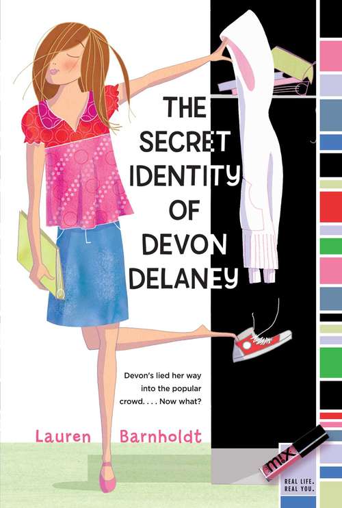 Book cover of The Secret Identity of Devon Delaney