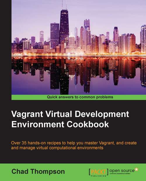 Book cover of Vagrant Virtual Development Environment Cookbook
