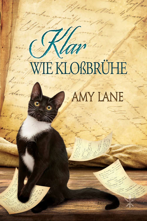 Book cover of Klar wie Kloßbrühe (Geschichten aus dem kuriosen Kochbuch #2)