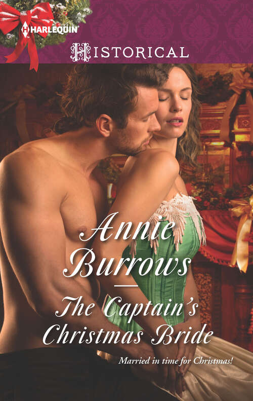 Book cover of The Captain's Christmas Bride