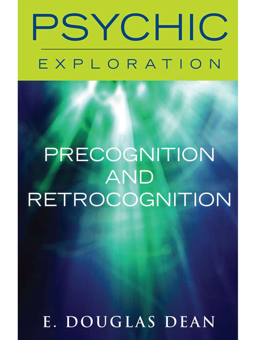 Book cover of Precognition and Retrocognition