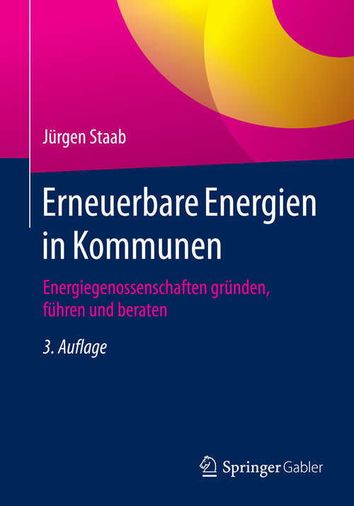 Book cover of Erneuerbare Energien in Kommunen