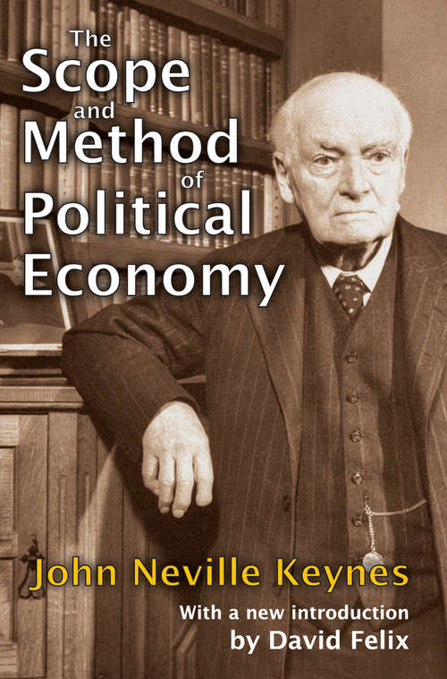 Book cover of The Scope and Method of Political Economy