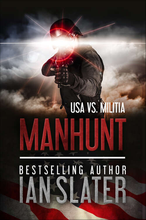 Book cover of Manhunt (USA vs. Militia)