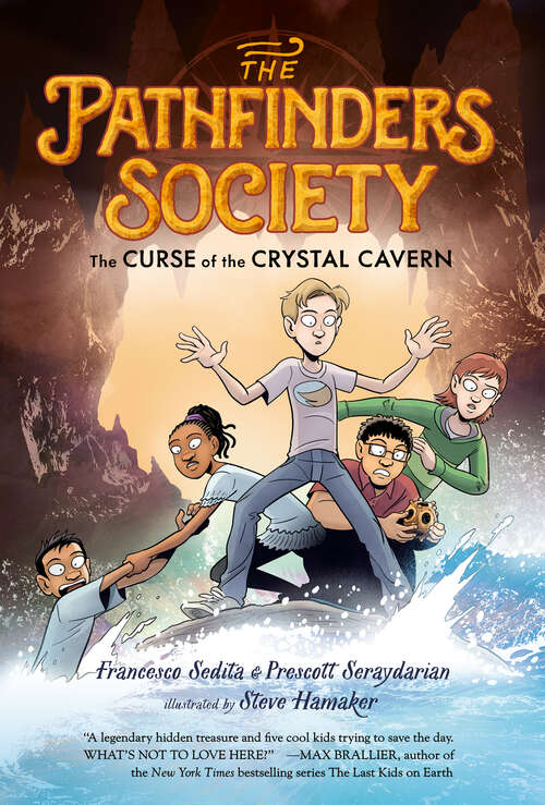 Book cover of The Curse of the Crystal Cavern (The Pathfinders Society #2)