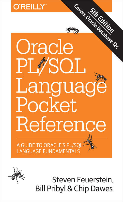 Book cover of Oracle PL/SQL Language Pocket Reference