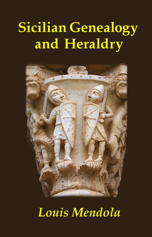 Book cover of Sicilian Genealogy and Heraldry