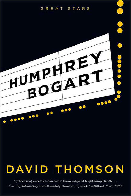 Book cover of Humphrey Bogart (Great Stars)