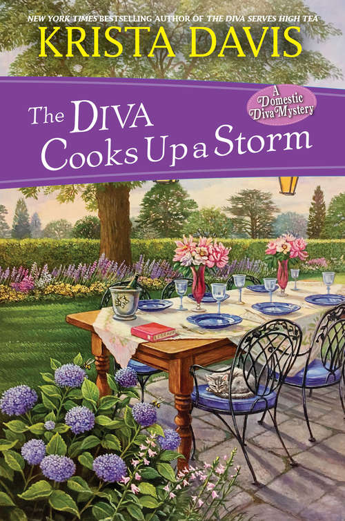 Book cover of The Diva Cooks up a Storm (Domestic Diva #1)