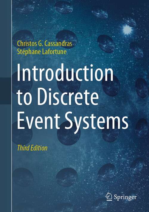 Book cover of Introduction to Discrete Event Systems (3rd ed. 2021)