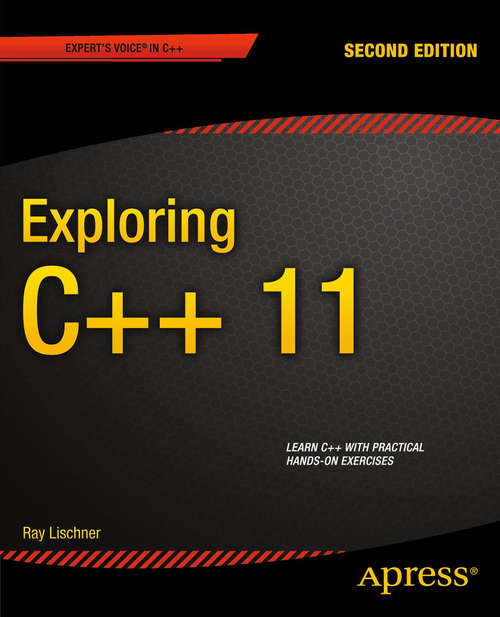 Book cover of Exploring C++ 11