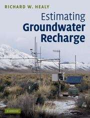 Book cover of Estimating Groundwater Recharge