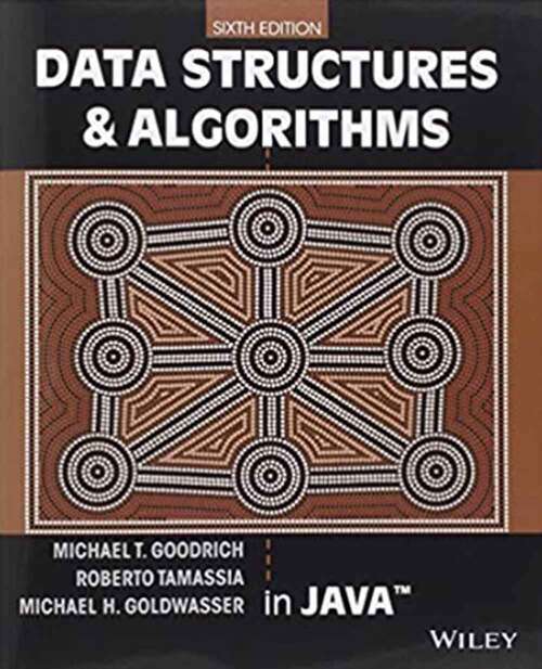 Book cover of Data Structures And Algorithms In Java (6)